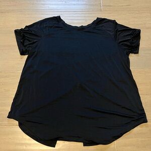 Black Lululemon Athletic Top Size Large